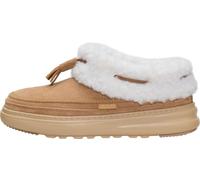 HEYDUDE Women's Remi Toastee Lo Tassel Slip On Shoe | Sherpa Loafer | Suede, Tassel Accent, Easy On System, Removable Foam Insole, Toe And Heel Grip, Sherpa Lining, Lightweight Lug Outsole