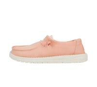 HEYDUDE Wendy Canvas Shoes - Pink - UK 5 / EU 38 / US W7