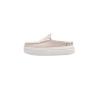 Heydude Wendy Espadrille Retro Palm Cotton Blend Women's Beige Espadrilles UK 7