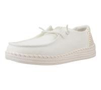 HEYDUDE - Wendy Espadrille Woven, Women Slip-On Shoes, White, W7