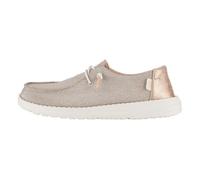Wendy Metallic Sparkle Shoes in Rose Gold