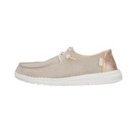 HEYDUDE Women's Wendy Metallic SparkleMoccasin