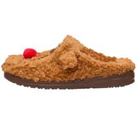 HEYDUDE Women's Wendy Slipper Cozy Reindeer | Sherpa Holiday Slipper | Raised Back Heel Edge, Easy On System, HEYCOMF Removable Foam Insole, Plush Warm Sherpa Lining, Lightweight Flexible Outsole