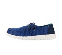 HEYDUDE Women's Wendy Sport Mesh, Navy/White, 3 UK