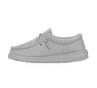 HEYDUDE Women's Wendy Stretch, Light Grey, 2 UK