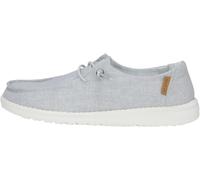 HEYDUDE Women's Wendy Stretch, Light Grey, 3 UK