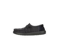 HEYDUDE - Women's Wendy Stretch Sox Slip-On Shoes, Black/Black, 8 UK