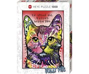 Heye "9 Lives Puzzles (1000-Piece, Multi-Colour)