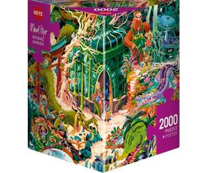 Heye Botanic Garden 2000 Pieces | Exotic Botanical Garden by Manuel Kilger with Lush Plants & Fun Details, 69 x 97 cm