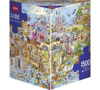 HY29995 - Heye Puzzles - Triangular 1500 pc - Hollyworld, Schone