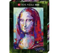 Heye Mona Lisa 1000 Piece Jigsaw Puzzle Silver