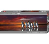 Heye - Panorama, 1000 Pc - King Penguins