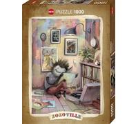 Heye Puzzles - 1000 Pc - Vinyl Monster, Zozoville