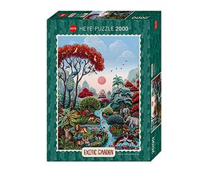 Heye Puzzles 2000 Pc - Exotic Garden, Wildlife Paradise