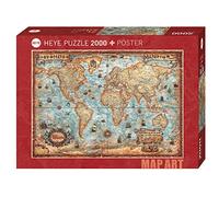 Heye Puzzles - 2000 Pc -The World