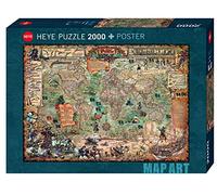 Heye Puzzles - 2000 Piece -Pirate World, 70 x 50 x 2 centimetres