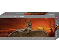 Hy29608 - Heye Puzzles - Panorama , 2000 Pc - Red Dawn