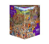 Heye Verlag Puzzle - Bunny Battles by François Ruyer - Triangular, 1000 Pc