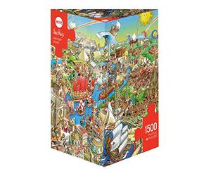 Heye Puzzles - Triangular, 1500 Pc - History River