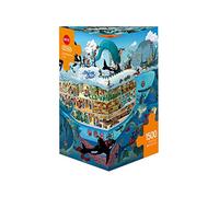Heye Puzzles - Triangular, 1500 Pc - Submarine Fun