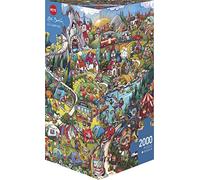Heye - Triangular, 2000 Pc - Go Camping!, Berman