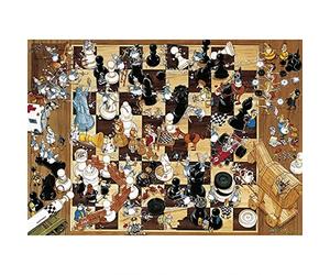 Heye Triangular Degano Puzzles (Black/White, 1000-Piece)