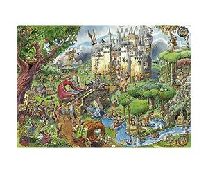 Heye Verlag GmbH 29414 Hugo Prades Triangle Puzzle 1500 Piece Fairy Tales