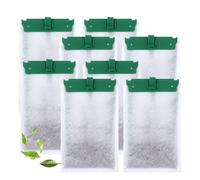 Heygueo 8 Pcs Aquarium Filter Cartridges for Tetra Whisper Filters,Fish Tank Filters Cartridges Compatible with Whisper Repto Filter,Replacement Cartridge Compatible with 10i/PF10/IQ10(Medium)