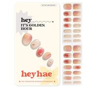 Heyhae Semi Cured Gel Nail Strips Salon Quality - Hey, It's Golden Hour