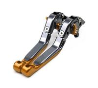 HEYHELLNIN for Piaggio Fly 50 125 150 4T NRG Power DD DT Liberty Motorcycle Folding Extendable Adjustable Brakes Clutch Levers Motorbike Brake Levers(W)