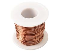 Heyiarbeit 23 AWG Magnet Wire Enameled Copper Wire Enameled Magnet Winding Wire 164 ft 0.0217" Diameter Temperature Rating 155℃ Magnetic Coil for Motors Transformers Inductors
