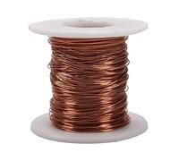 Heyiarbeit 27 AWG Magnet Wire Enameled Copper Wire Enameled Magnet Winding Wire 164ft 0.0138" Diameter Temperature Rating 180℃ Magnetic Coil for Motors Transformers Inductors