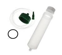 Heyiarbeit Air Tube 200cc Clear Dispenser Connector Set+Adapter Syringes Dispenser Connector Fittings for Industrial 2Pcs