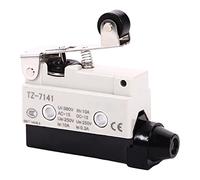 Heyiarbeit SPDT 1NO 1NC 7141 AC Momentary Micro Limit Switch 0.3A 250V Long Hinge Toggle Type Switch, For Machine Equipment 1 Piece