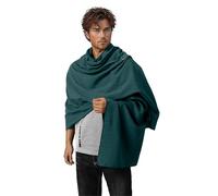 Heyigrow Shawl Scarf Vikings Cosplay Mens Medieval Neck Hooded Cape Women Retro Costume Cotton Renaissance Cloak for Party, Black Green, Black Green