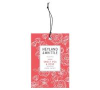Heyland & Whittle London Sweetpea & Rose Scented Room Sachet 15g