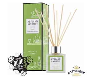 Heyland & Whittle Reed Diffuser 100 ml The Chef's Friend Lemongrass & Lime with Odour Neutraliser for Kitchen