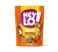Heylo Keto Breakfast Caramel Crunch Granola -360G - ONLY 1.7 Gram Carb per Serving - Low Carb Keto Cereal. (360g, Caramel)