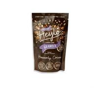 Heylo Keto Breakfast Cocoa Crunch Granola -360G - ONLY 1.7 Gram Carb per Serving - Low Carb Keto Cereal. (360g, Cocoa)