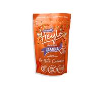 Heylo Keto Breakfast Caramel Crunch Granola -360G - ONLY 1.7 Gram Carb per Serving - Low Carb Keto Cereal. (360g, Caramel)