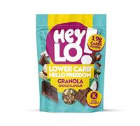 Heylo Keto Breakfast Cocoa Crunch Granola -360G - ONLY 1.7 Gram Carb per Serving - Low Carb Keto Cereal. (360g, Cocoa)