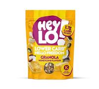 Heylo Keto Breakfast Honeycomb Crunch Granola -360G - ONLY 1.7 Gram Carb per Serving - Low Carb Keto Cereal. (360g, Honeycomb)