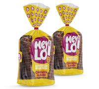 Heylo Low-Carb Cinnamon & Raisin Bread | Keto Bread Loaf for Sandwiches, Toast or Delicious Keto Low Carb Loaf (Pack of 2)
