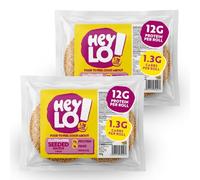 HeyLO Low Carb Gluten Free Keto Bagels, 1.3g Carbs & 12g Protein