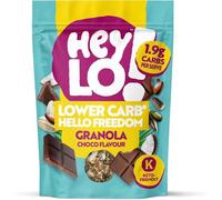Heylo Keto Breakfast Cocoa Crunch Granola -360G - ONLY 1.7 Gram Carb per Serving - Low Carb Keto Cereal. (360g, Cocoa)