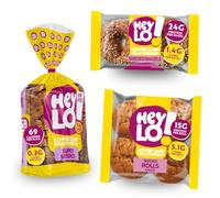 HeyLO! Seeded Low Carb - 1 x 450g Seeded Loaf + 1 x Seeded Bagels + 1 x Seeded Rolls | Low Carb Variety Pack