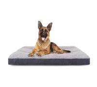 Heymamba Dog Cushions Bed Large Dog Bed Washable, Calming Bed Waterproof Mattress Large, Dog Crate Mattress has 20000 Rubber Particles Anti Slip Bottom Provides Safety for Labrador, 90x60x10cm