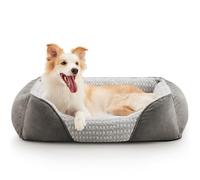 Heymamba Large Dog Bed, Dog Beds Large Provides Support for All Joints, Washable Dogs Beds for Golden Retriever/Border Collie, Ample Space 77x63x23cm