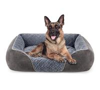 Heymamba XL Dog Bed Extra Large Dog Bed, Washable Dog Beds XXL with Anti Bite Material and Hybrid Filling Technology to Prevent Bone Diseases, for Golden Retriever/German Shepherd, 90x65x23cm