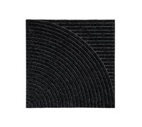 Heymat Horizontal & Circular Doormat Zen Black